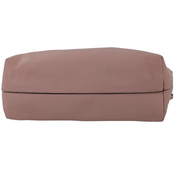 GUESS Los Angeles Pink Faux Pebble Leather Single Strap Shoulder Bag Spring Pink - Picture 6 of 13